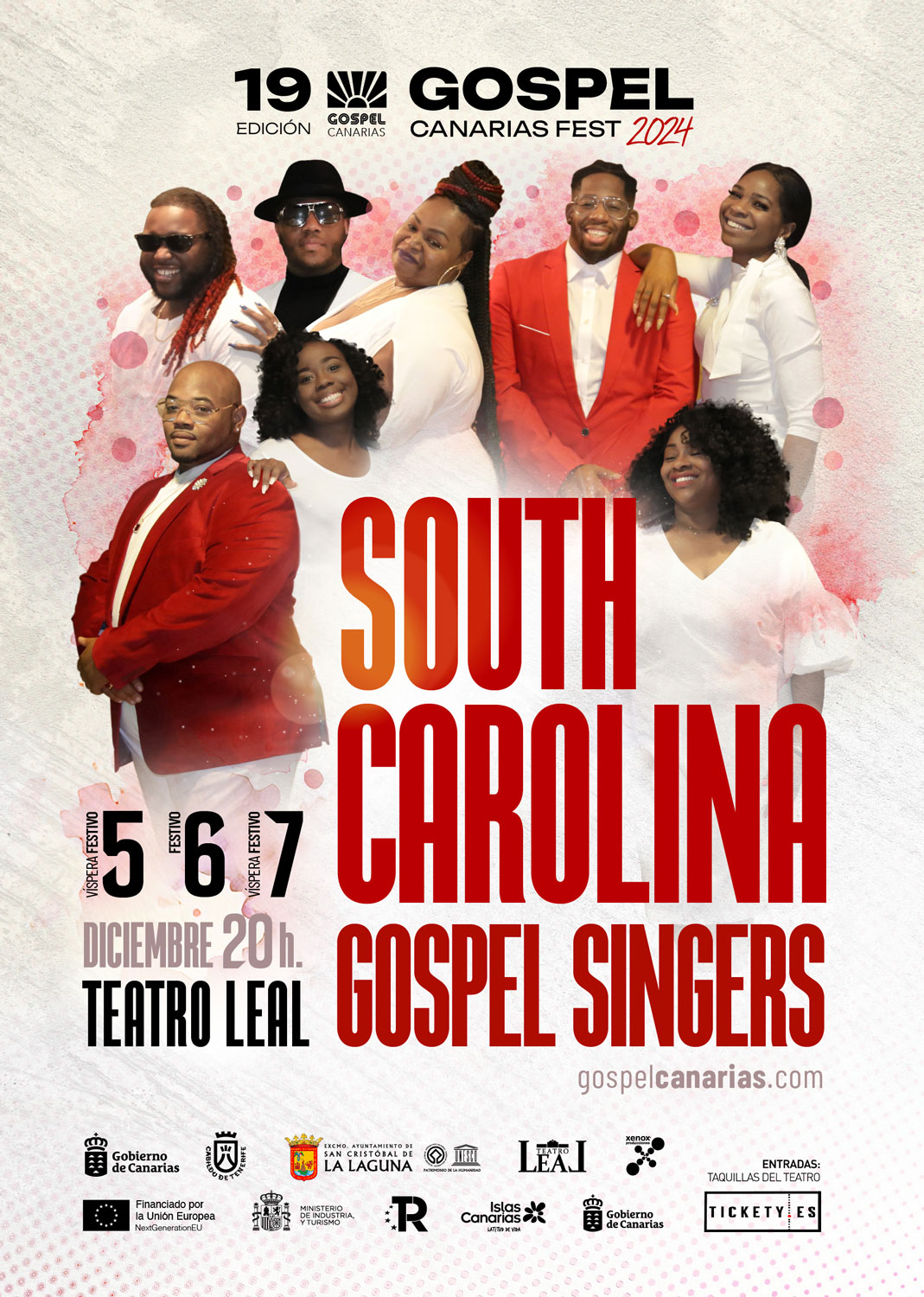 South Carolina Gospel Singer Teatro Leal La Laguna